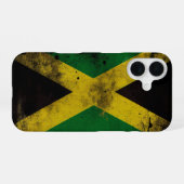 Jamaica-Flagge iPhone 16 Hülle (Rückseite (Horizontal))