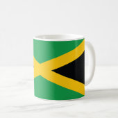 Jamaica-Flagge Kaffeetasse (VorderseiteRechts)