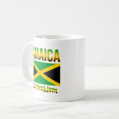 Jamaica-Flagge kein Problem Kaffeetasse (Vorderseite Links)
