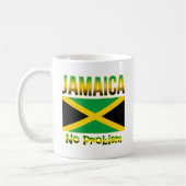 Jamaica-Flagge kein Problem Kaffeetasse (Links)