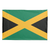 Jamaica-Flagge Kissenbezug (Rückseite)
