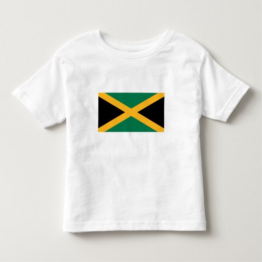 Jamaica-Flagge Kleinkind T-shirt (Vorderseite)