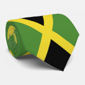 Jamaica-Flagge Krawatte (Gerollt)