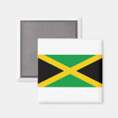 Jamaica-Flagge Magnet (Vorderseite/Rückseite)
