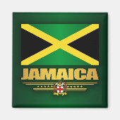 Jamaica-Flagge Magnet (Vorne)