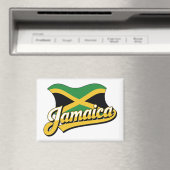 Jamaica-Flagge Magnet (In Situ (Geschirrspüler))