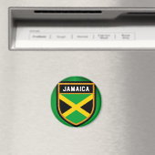 Jamaica-Flagge Magnet (In Situ (Geschirrspüler))