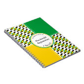 JAMAICA-Flagge | Map-Kontur | Sermon Notizblock (Rechte Seite)