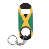 Jamaica-Flagge Mini Flaschenöffner (Vorderseite)