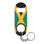 Jamaica-Flagge Mini Flaschenöffner (Rückseite)