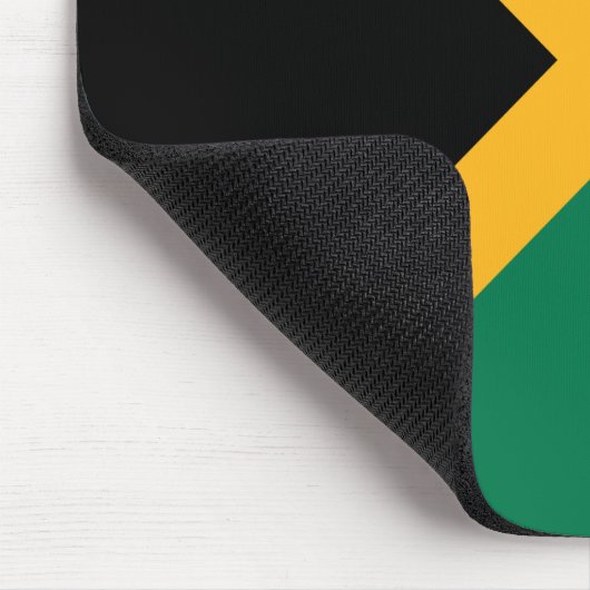 Jamaica-Flagge Mousepad (Ecke)