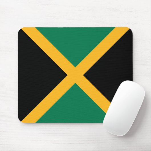 Jamaica-Flagge Mousepad (Mit Mouse)