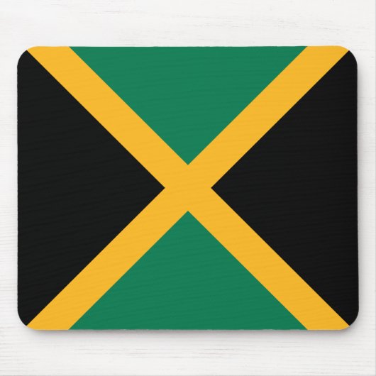 Jamaica-Flagge Mousepad (Vorne)