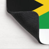 Jamaica-Flagge Mousepad (Ecke)