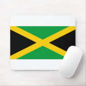 Jamaica-Flagge Mousepad (Mit Mouse)