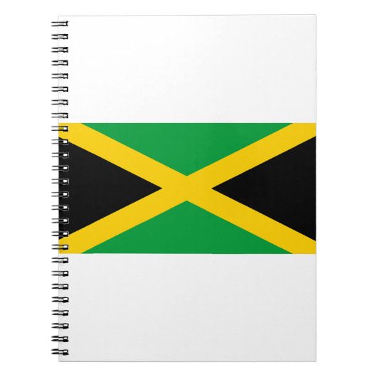 Jamaica-Flagge Notizblock (Vorderseite)
