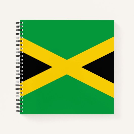 Jamaica-Flagge Notizblock (Vorderseite)