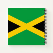 Jamaica-Flagge Notizblock (Rückseite)