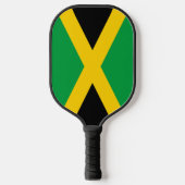 Jamaica-Flagge Pickleball Schläger (Vorderseite)
