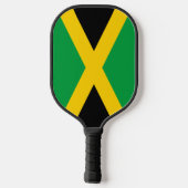 Jamaica-Flagge Pickleball Schläger (Rückseite)