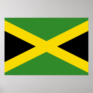 Jamaica-Flagge Poster