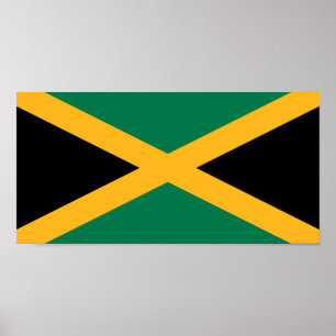 Jamaica-Flagge Poster