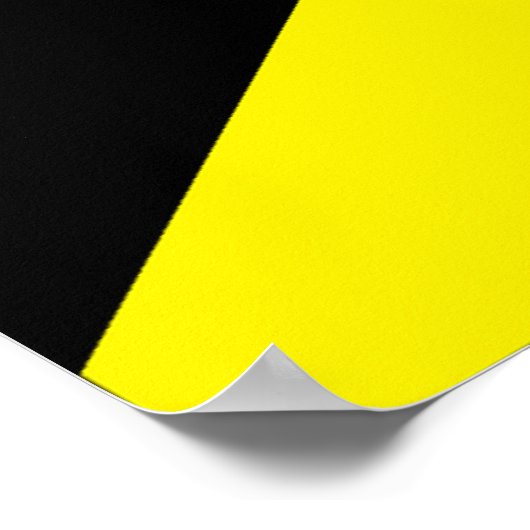 Jamaica-Flagge Poster (Ecke)