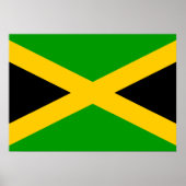 Jamaica-Flagge Poster (Vorne)