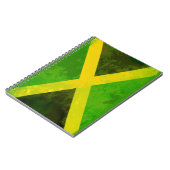 Jamaica-Flagge - Reggawurzeln Notizblock (Linke Seite)