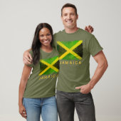 Jamaica-Flagge - Reggawurzeln T-Shirt (Unisex)