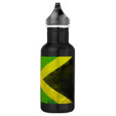 Jamaica-Flagge - Reggawurzeln Trinkflasche (Rechts)