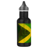 Jamaica-Flagge - Reggawurzeln Trinkflasche (Links)