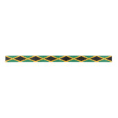 Jamaica-Flagge Satinband (Vorderseite)