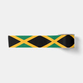 Jamaica-Flagge Satinband (Vorderseite)