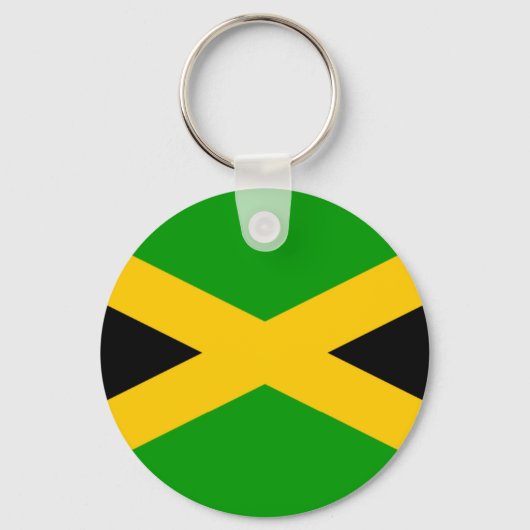 Jamaica-Flagge Schlüsselanhänger (Vorderseite)