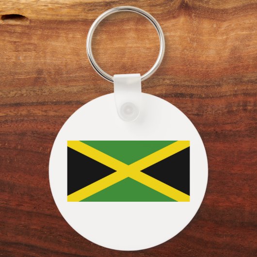 Jamaica-Flagge Schlüsselanhänger (Vorderseite)