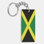 Jamaica-Flagge Schlüsselanhänger (Vorderseite links)