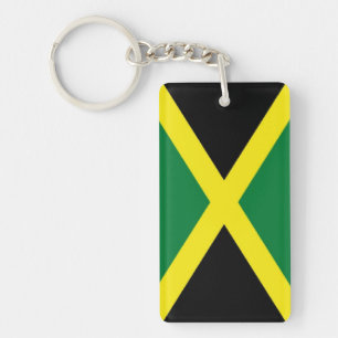 Jamaica-Flagge Schlüsselanhänger