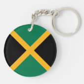 Jamaica-Flagge Schlüsselanhänger (Rückseite)