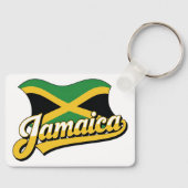 Jamaica-Flagge Schlüsselanhänger (Vorderseite)