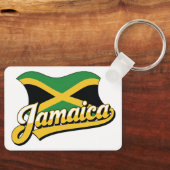 Jamaica-Flagge Schlüsselanhänger (Vorderseite)