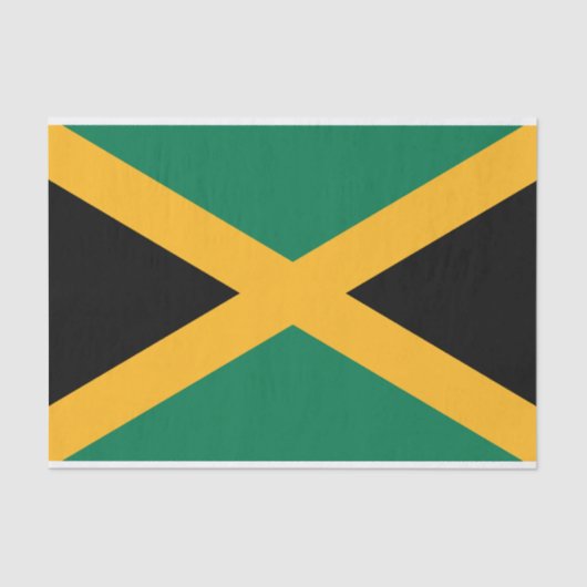 Jamaica-Flagge Seidenpapier (Vorderseite)