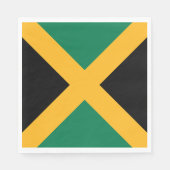 Jamaica-Flagge Serviette (Vorderseite)