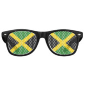 Jamaica-Flagge Sonnenbrille (Vorderseite)