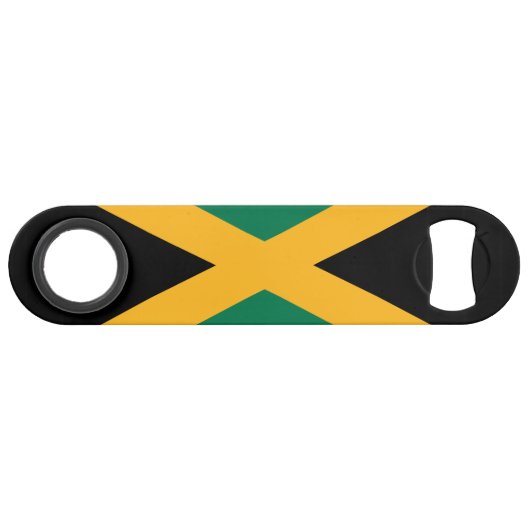 Jamaica-Flagge Speed Flaschenöffner (Vorderseite (Horizontal))