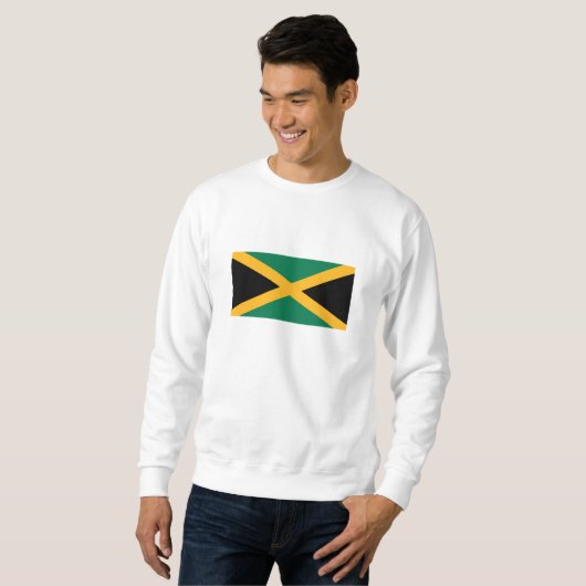Jamaica-Flagge Sweatshirt (Vorne ganz)