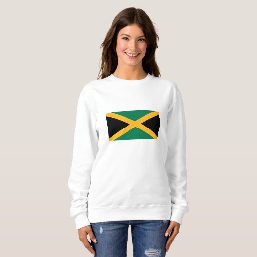 Jamaica-Flagge Sweatshirt (Vorne ganz)