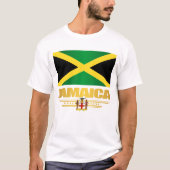 Jamaica-Flagge T-Shirt (Vorderseite)