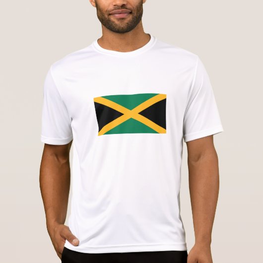 Jamaica-Flagge T-Shirt (Vorderseite)
