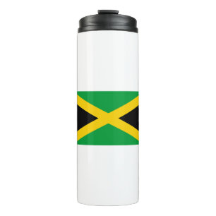 Jamaica-Flagge Thermosbecher